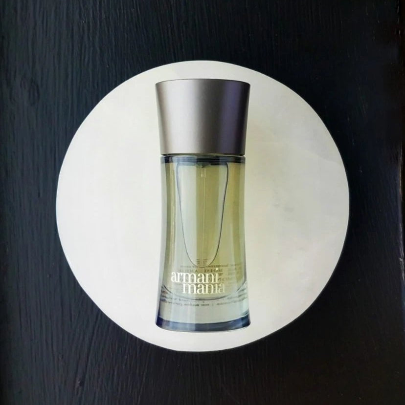 🟢2002 Vintage Armani Mania For Men EDT #UX102 50ml/1.7oz First launch formula!