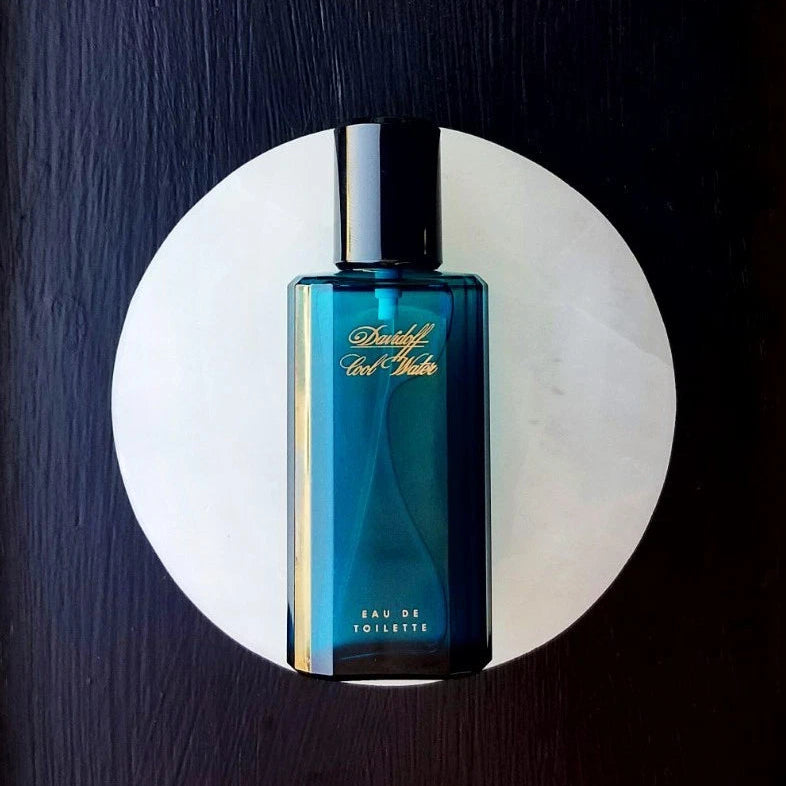 🟢1991 Vintage Davidoff Cool Water EDT #118324 75ml/2.5oz Oakmoss first formula!