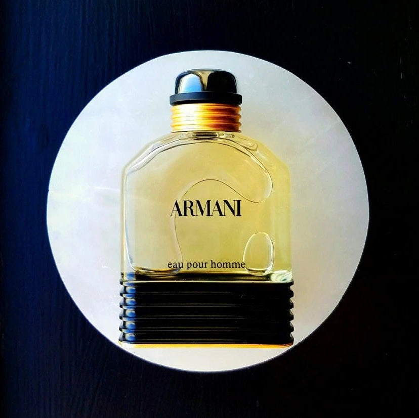 🟢1986 Vintage Armani Eau Pour Homme EDT #C6FIR 100ml/3oz Oakmoss first formula!